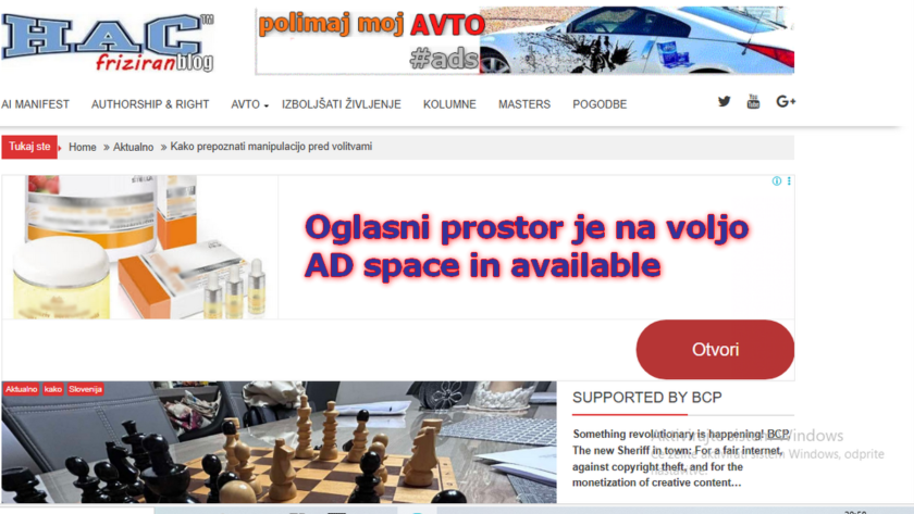 umik adsense oglasov google_oglasni prostor